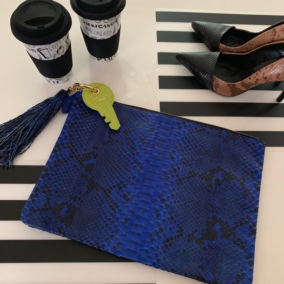 New SaCUIR Genuine Python Clutches - Picture 3 of 7